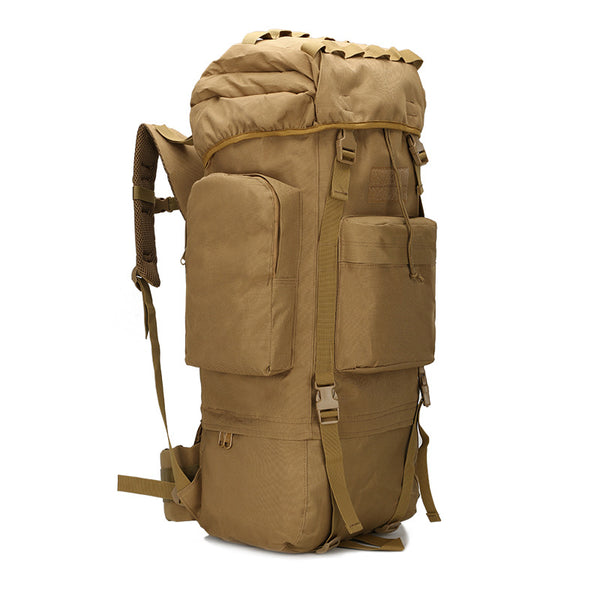 Camouflage Water-Resistant Hiking Backpack