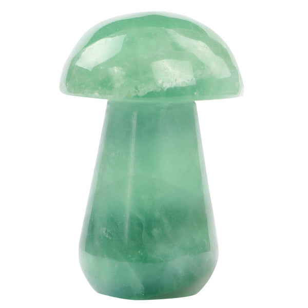 Fluorite Mushroom Ornament